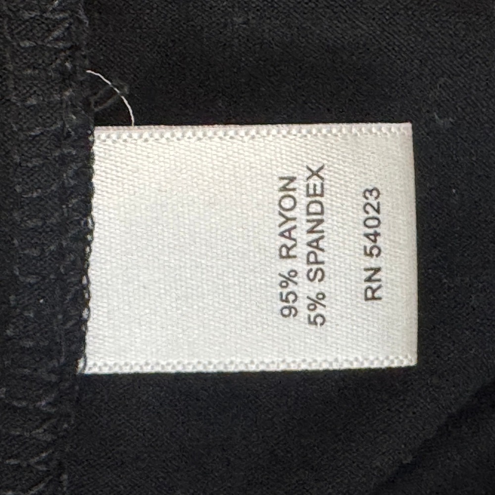 Banana Republic Cardigan Womens XS Black Open Front Cocoon Stretch Draped Layer - Picture 4 of 6